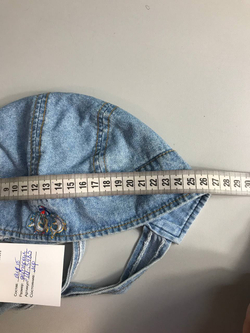 Бандана джинсовая детская