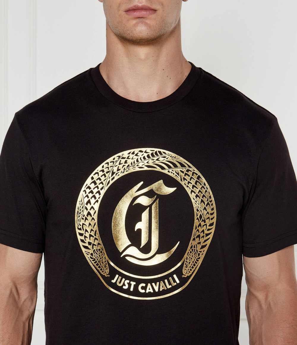 Футболка Just Cavalli - черный(77OAHT01CJ500)