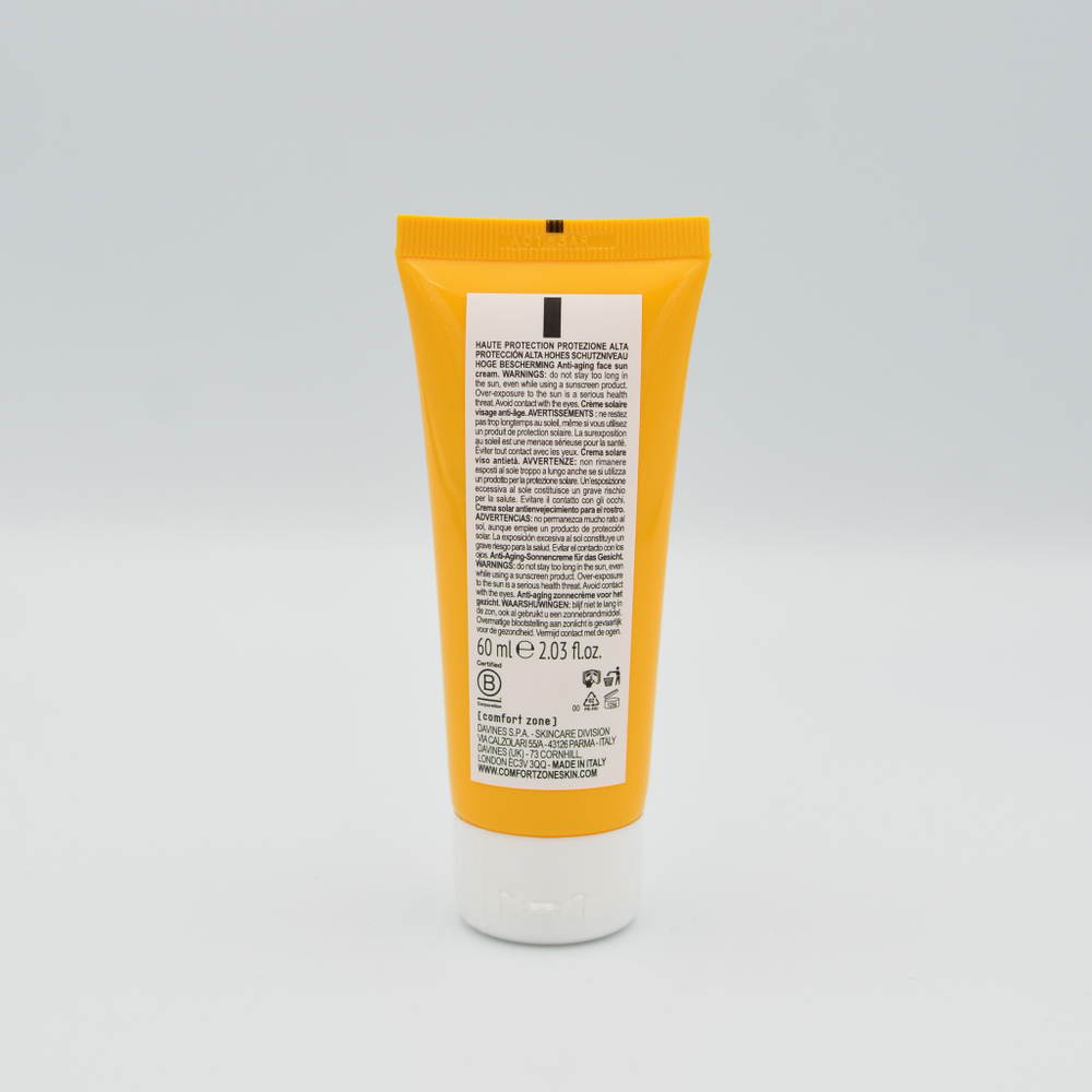 COMFORT ZONE Солнцезащитный крем для лица SPF 30+ Sun Soul