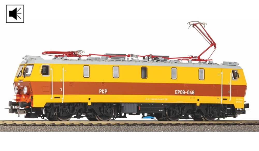 Электровоз EP09-046 PKP IC VI + звук + декодер PluX22