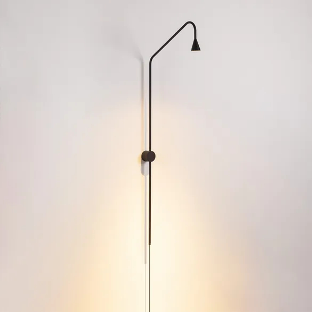Светильник SP-RINAR-WALL-5W Warm3000 (BK, 36 deg, 230V)  (Arlight, IP20 Металл, 5 лет) 059589
