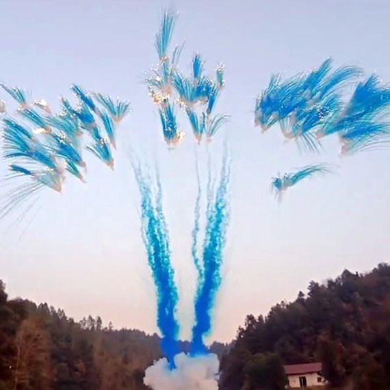 Гендерный салют премиум Наследник или наследница? (МАЛЬЧИК) БСП2910012 (100/1,2) веер