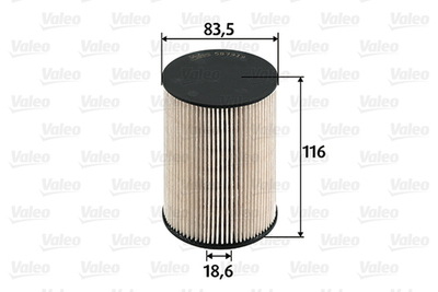 VALEO - 587919-VAL - Fuel Filter