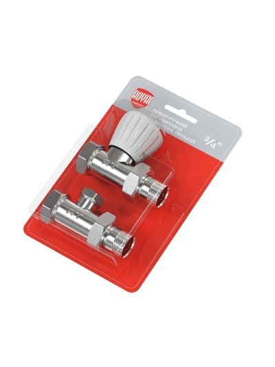 Набор ручной регулировки радиатора Royal Thermo, прямой 3/4"