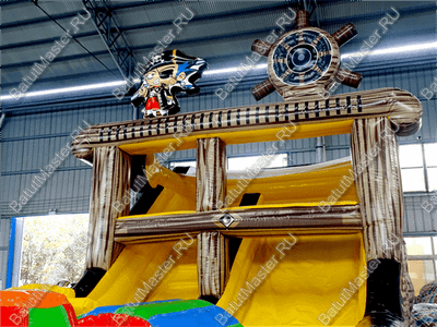 Надувной корабль "Пират Черная Борода"