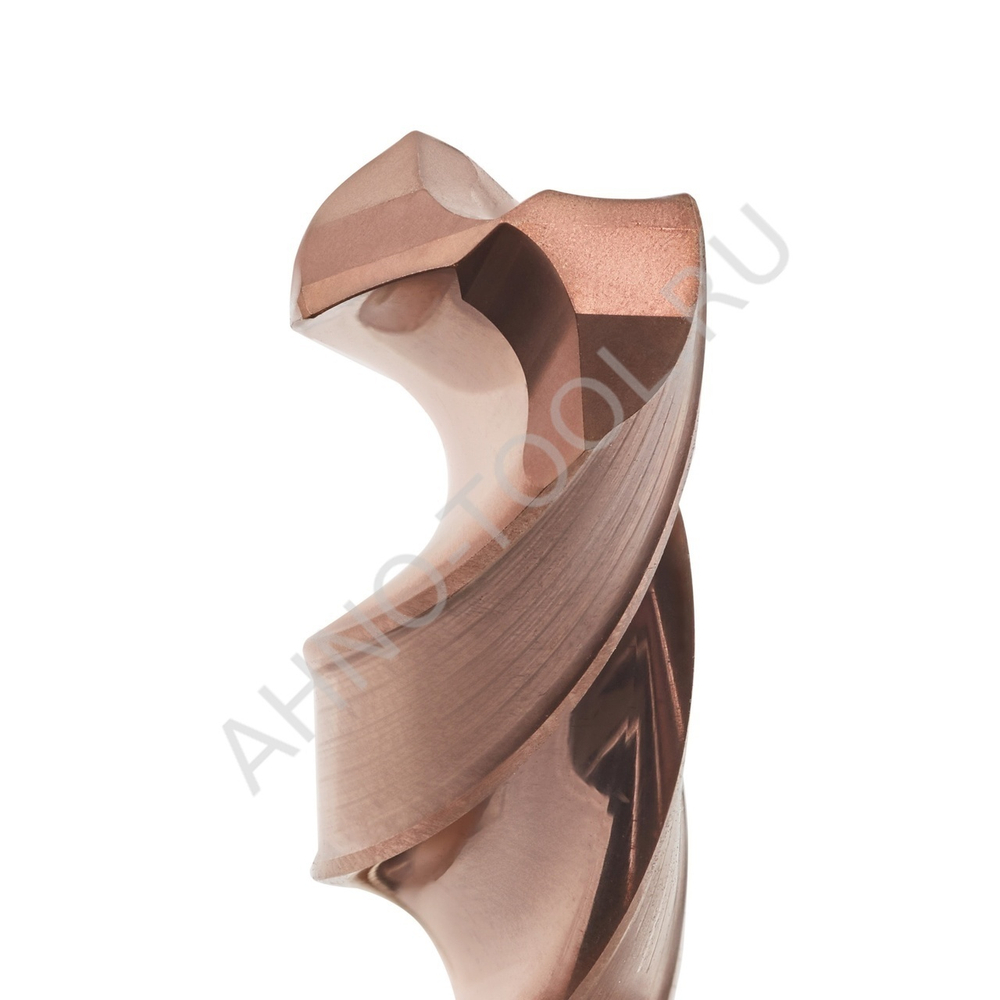 Сверло 14.5мм монолитное твердосплавное 8D без подвода СОЖ. SP-X800081450 VHM AHNO