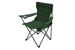 Кресло складное Жук арт.WR1406 (6 шт в упаковке (каркас черный, ткань зеленая))
