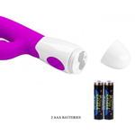 Вибратор-кролик со стимуляцией клитора Cerberus