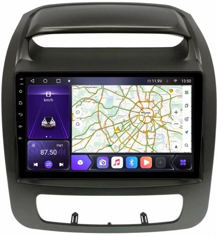 Магнитола для KIA Sorento 2 XM 2012-2020 c экраном климата снизу - Carmedia OL-9794-1 Android 10, 8-ядер, SIM-слот
