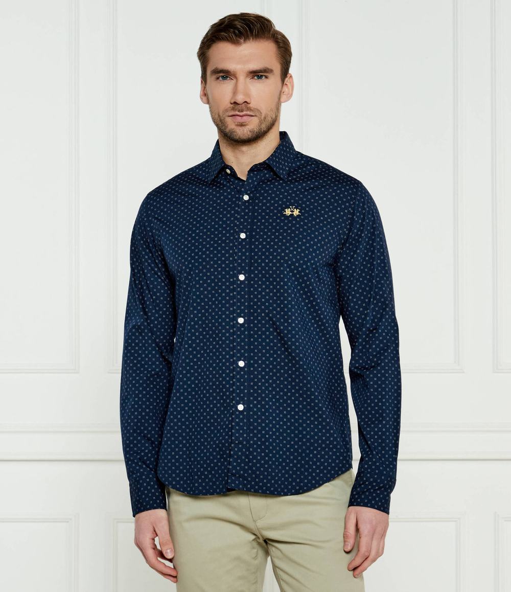 Рубашка La Martina - темно-синий(ZMC020 PP703)