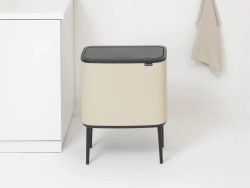 Brabantia Контейнер для мусора Bo Touch 36 л мягкий бежевый