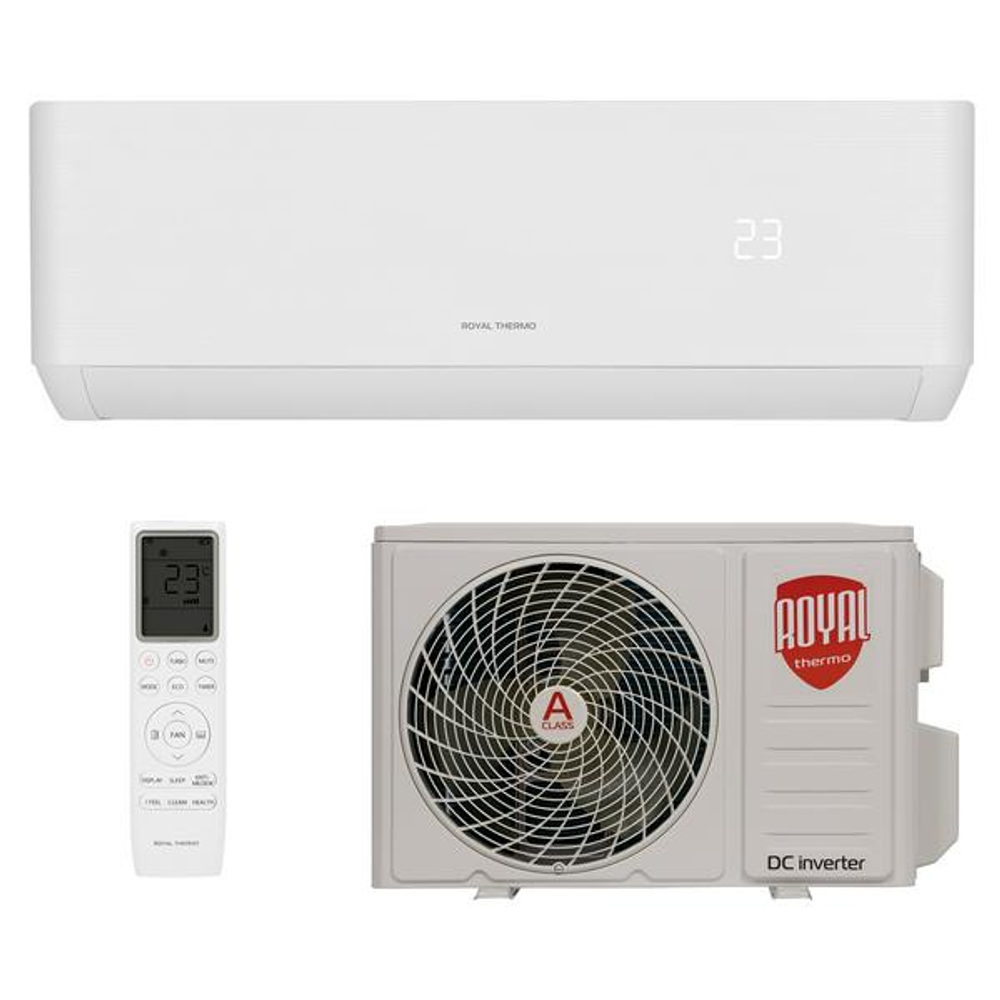 Сплит-система ROYAL THERMO, DIAMOND DC Inverter, RTDI/in-12HN8/Wi-Fi / RTDI/out-12HN8/Wi-Fi