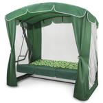 Рандеву Люкс зеленый кровать сбоку