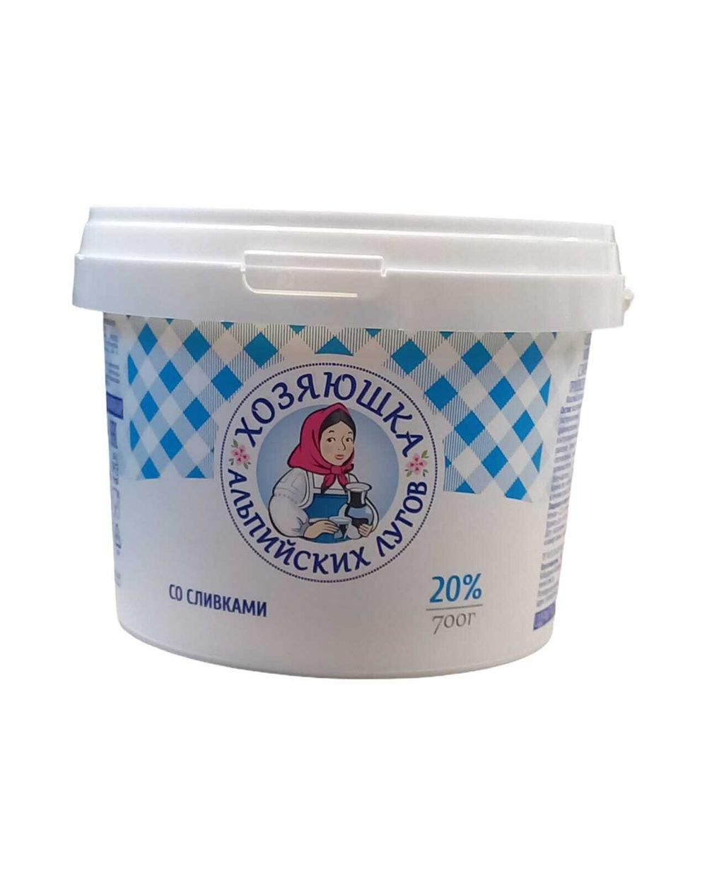 Сметанный продукт "Хозяюшка" 20% 700г