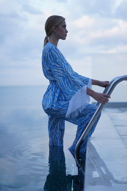 КИМОНО С БАХРОМОЙ