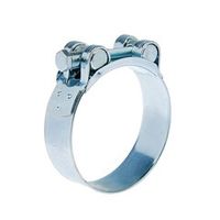 Хомут силовой оцинкованный 63-68 мм