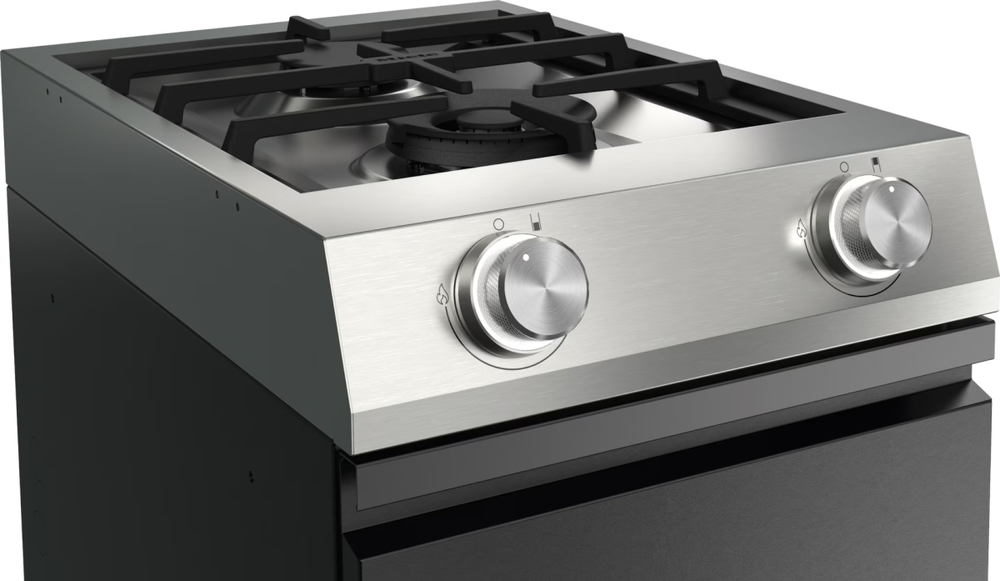 Модульная газовая варочная панель Miele Dreams – Cook S 2P с ящиками сталь