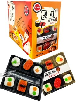 Жевательный мармелад Суши и Роллы 20 г * 20 шт