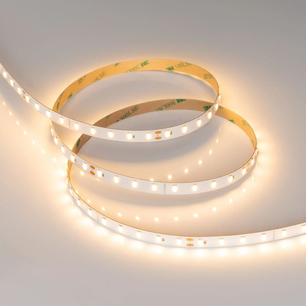 Светодиодная лента ULTRA-C72-10mm 24V Warm2700 (7.2 W/m, IP20, 5630, 5m) (Arlight, высок.эфф.200 лм/Вт) 040213