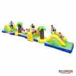 Коммерческий надувной аквапарк «Джунгли-мини» 11×2×2,5 м