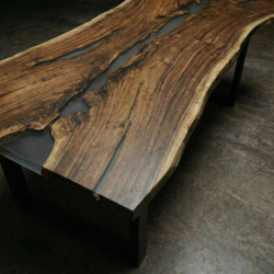 Карагач с эпоксидной смолой