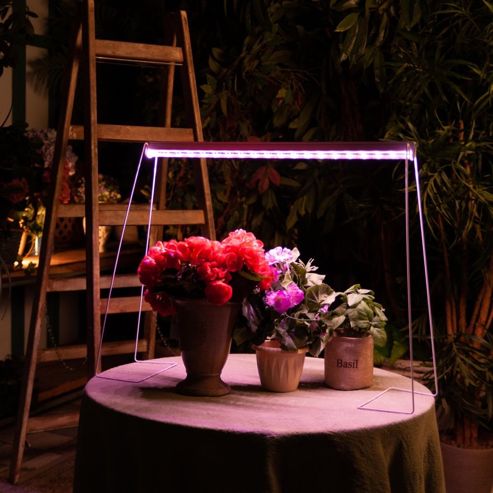 ULI-P13-24W-SPLE IP40 WHITE Светильник для растений светодиодный линейный. 872мм. выкл. на корпусе. Алюминий. Спектр для фотосинтеза. TM Uniel