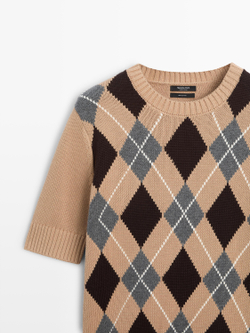 Massimo Dutti Трикотажный свитер, цвет верблюжьей шерсти