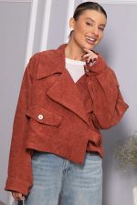 Жакет укороченный Динара (коричневый) Б14327-39М LT Collection