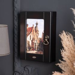 Ключница Семь ключей счастья Орех Оберджин