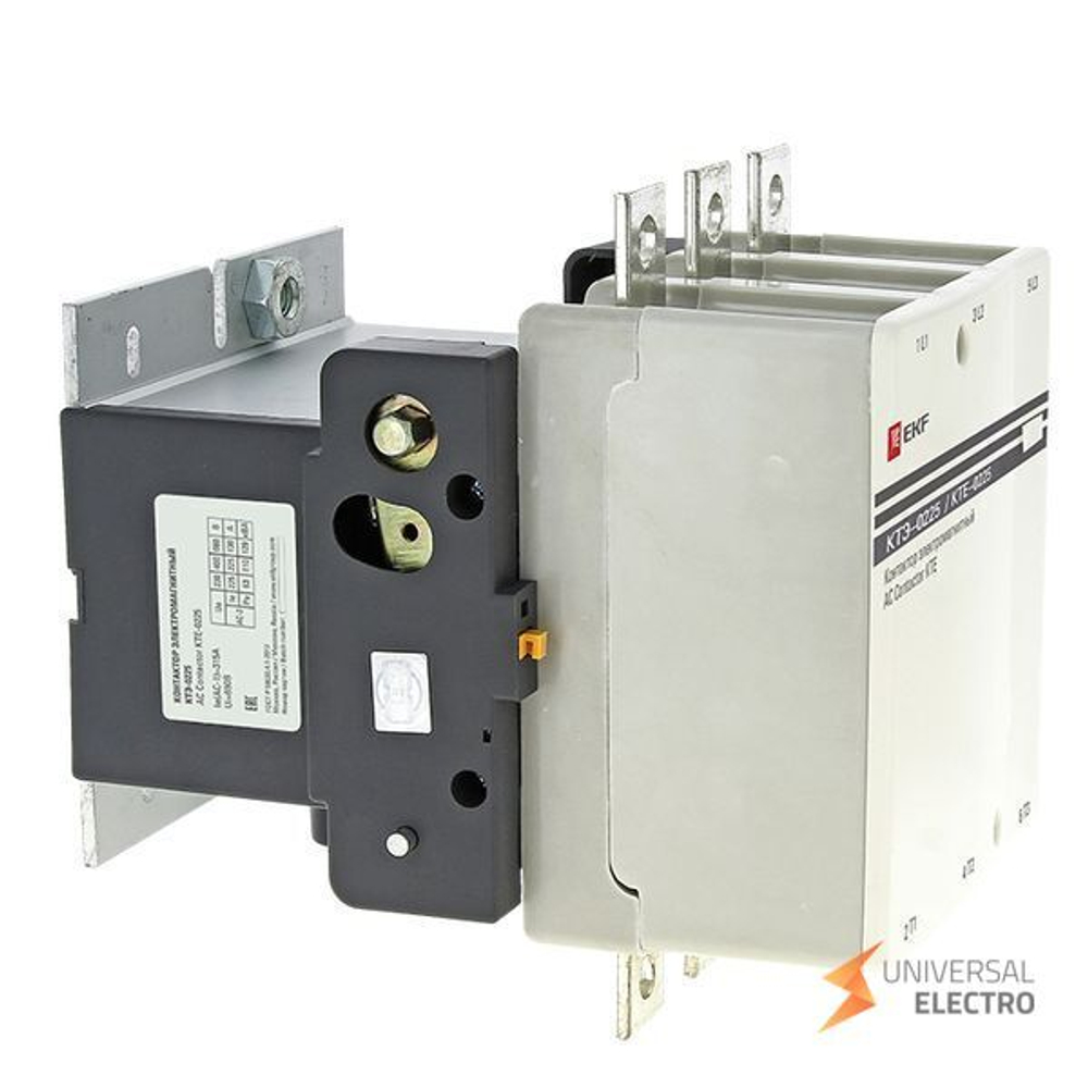 Контактор КТЭ 225А 380В NO EKF PROxima