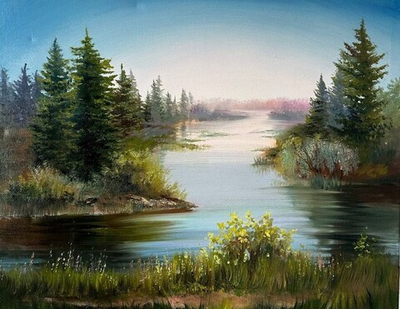 Лесной пейзаж