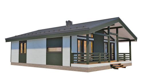 Каркас дома 9 х 13 м