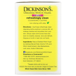 Dickinson Brands, оригинальный гамамелис, освежающие очищающие салфетки, 20 индивидуально упакованных влажных салфеток