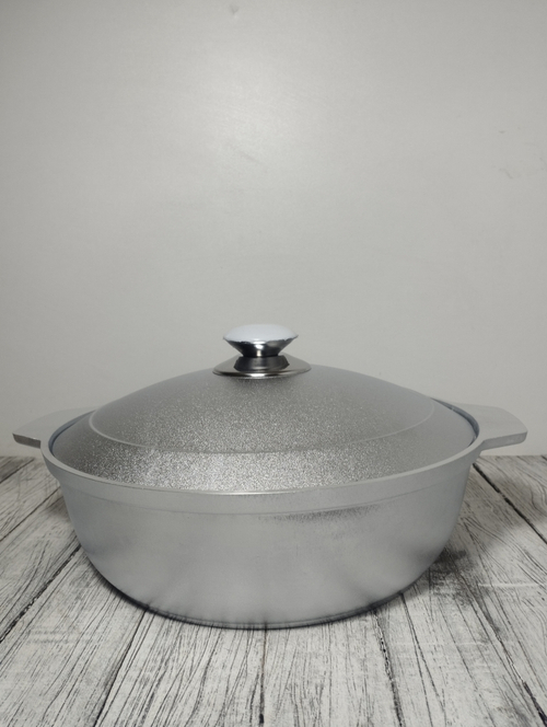 Жаровня 3л метал крышка  ж30