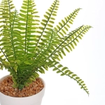Цветок искусственный в горшке «Папоротник» 27см