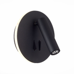 SL1586.413.01 Светильник настенный Черный LED 1*8W 3000K 624Lm Ra&gt;80 24° IP20 L-xW155xH155 170-240V Настенные светильники