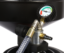 Установка для замены масла 70л комбинированная с поворотным поддоном колбой и щупами GTE