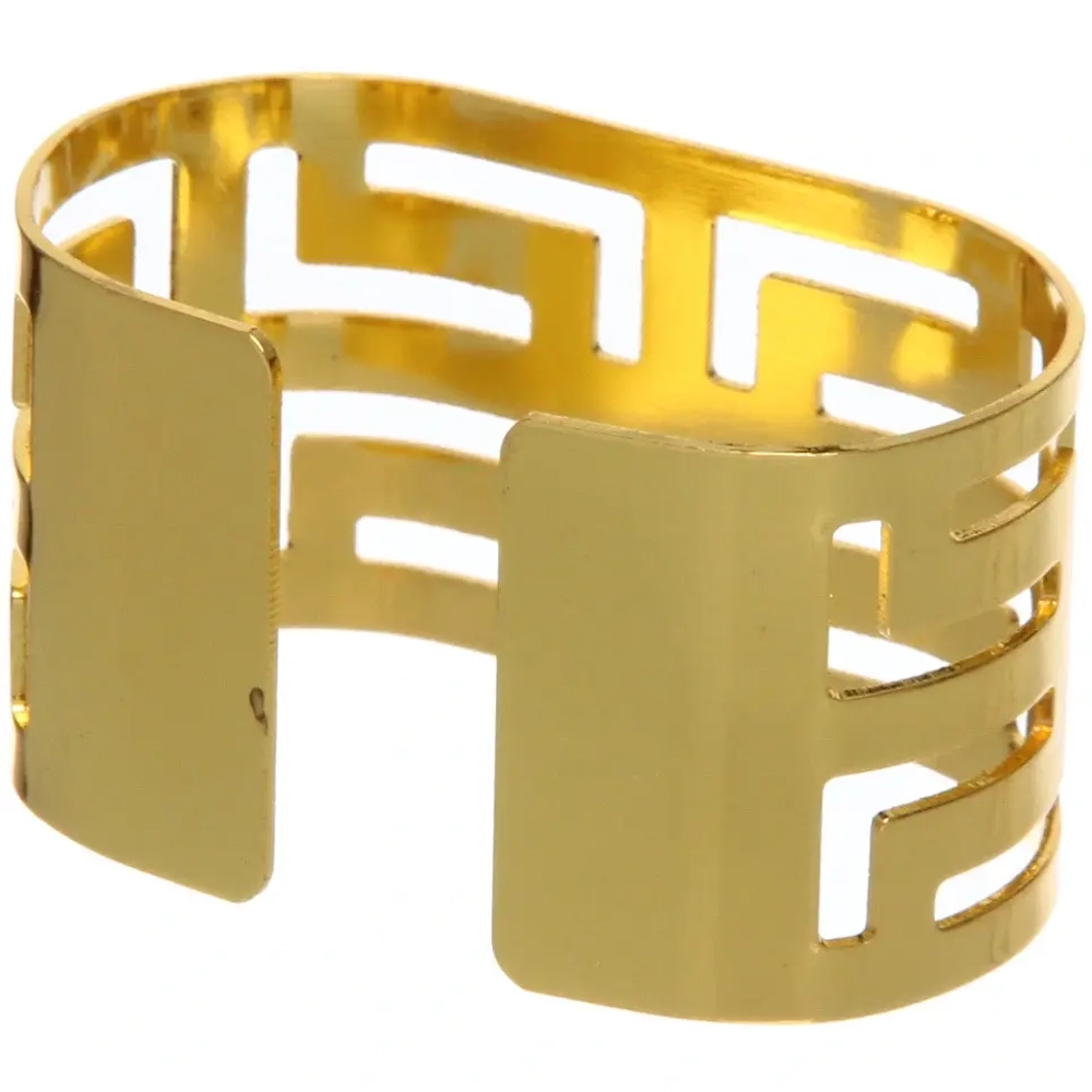 Набор колец для салфеток 6шт «Олимпия» 5,5*3см, золото