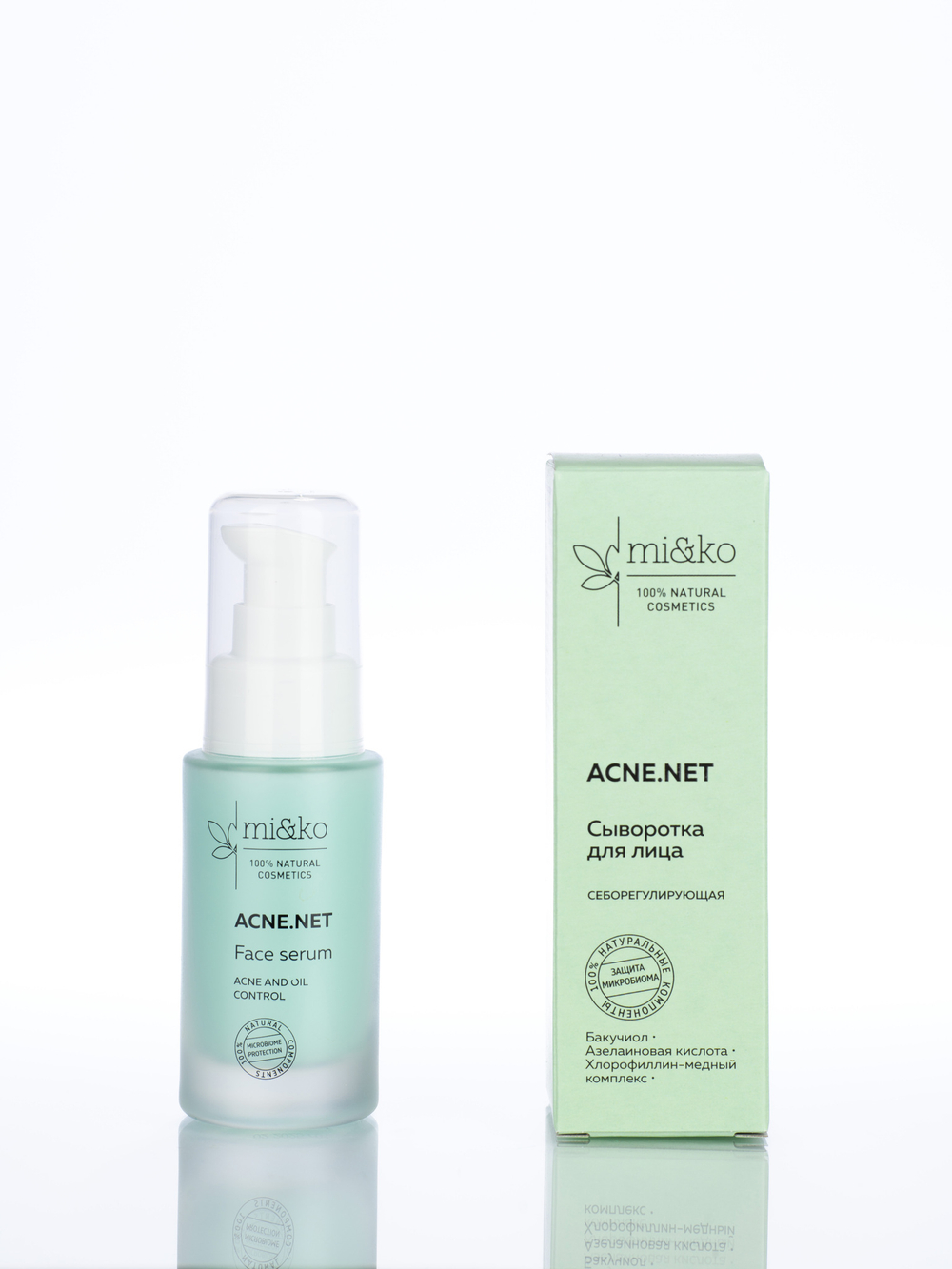 Сыворотка для лица Mi&ko себорегулирующая Acne.net (30мл)