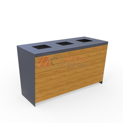 Урна Прага для раздельного сбора мусора