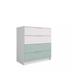 Комод «Лавис» КМД 800.1 (белый/белый софт), ЛДСП/МДФ, ДСВ Мебель