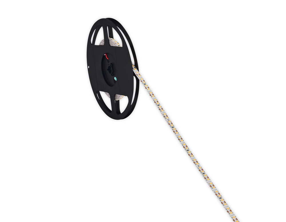 Лента светодиодная SMD нейтральная DC24V 9, 6W/m 4000K 1350Lm/m 120д/м CRI>90 IP20,  упаковка 5 метров,  ширина 8мм,  высота 1, 5мм,  самоклейкая