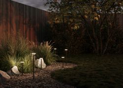 Уличный грунтовый светодиодный светильник Maytoni   O503FL-L4B3K