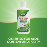 Nature's Way, сок из листьев алоэ вера и гель из внутренней части листьев алоэ вера (Aloe Polymax+™), ягодный вкус, 1 л (33,8 жидк. унции)