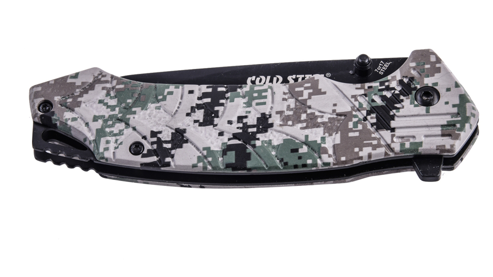 Складной нож с клинком танто Cold Steel 213 Tanto Camo