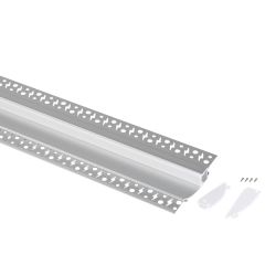 Комплект с анодированным профилем под штукатурку ЭРА 9818 98х18,8мм 2,5м