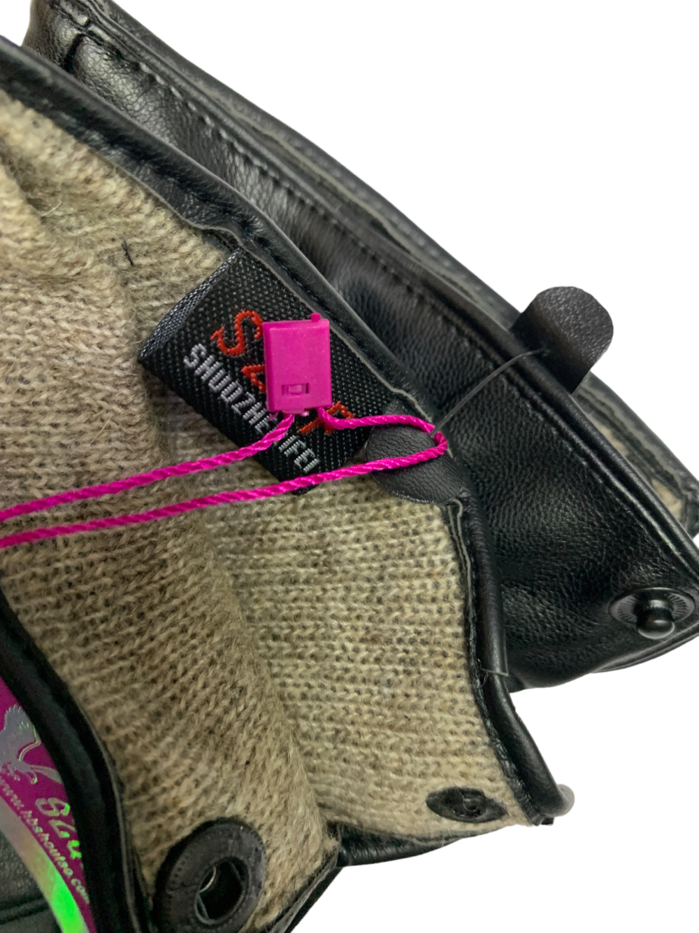 Szqf. Эко кожа. Подклад трикотаж-шерсть.Перчатки.Мужские.10 шт в упаковке.