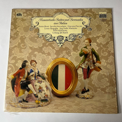 Винтажная виниловая пластинка LP Leone Sinigaglia, Giacomo Puccini, Marco Enrico Bossi, Giuseppe Saverio Mercadante, Romantische Suiten und Serenaden aus Italien (Германия 1979)