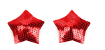 Пэстисы наклейки на грудь в форме звезд красные