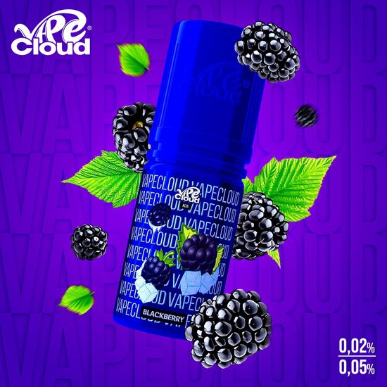 Vape Cloud Ice 0.05% - Blackberry (Ежевика со льдом) 30 мл.